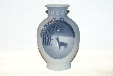 Royal Copenhagen Christmas Vase 1922