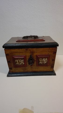 Dansk almue dokumentskrin dateret 1763