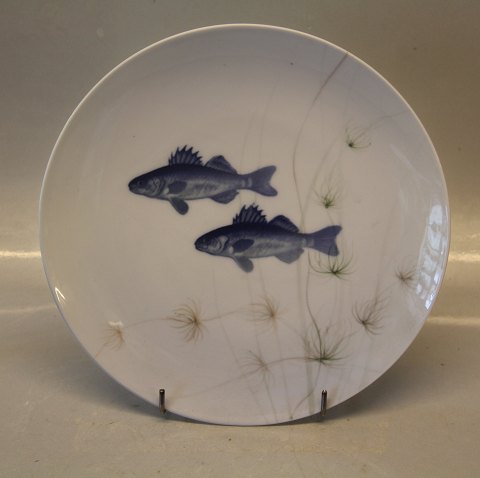 Royal Copenhagen figurine 0999 RC Blue Fish Plate 22.5 cm Painter 66