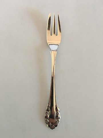 Georg Jensen Sølv 830S Liljekonval Kagegaffel No 043