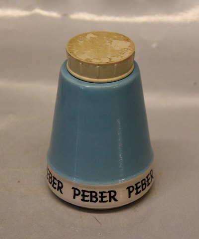 "Peber" 9.5 cm, SORT
 Krydderikrukker og køkkenkrukker fra Kronjyden Randers  Kronjyden