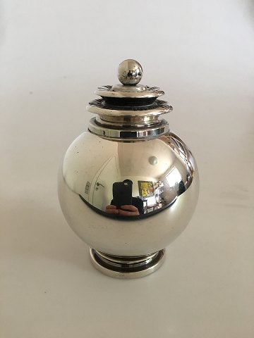 Georg Jensen Sterling Sølv "Pyramide" Sukkershaker / Strøbøsse No 645