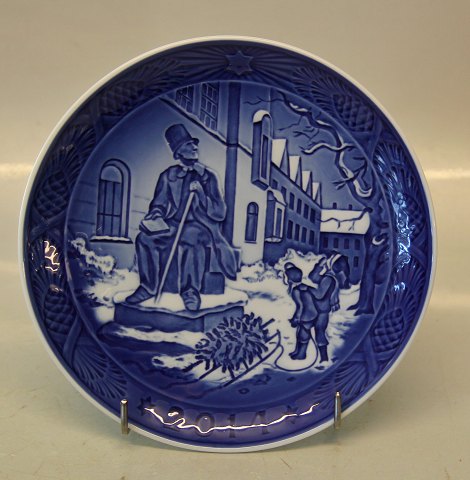 Royal Copenhagen Christmas plate 2014 Design Sven Vestergaard Hans Christian 
Andersen