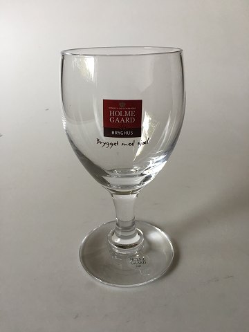 Holmegaard Ølglas fra Holmegaard Bryghus