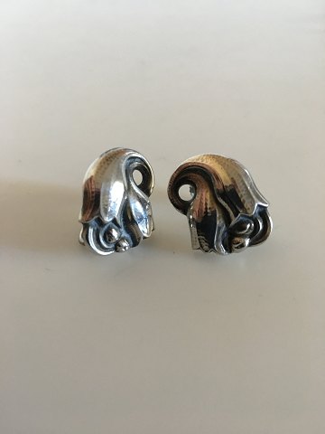 Georg Jensen Sterling Sølv Øreskruer No 100