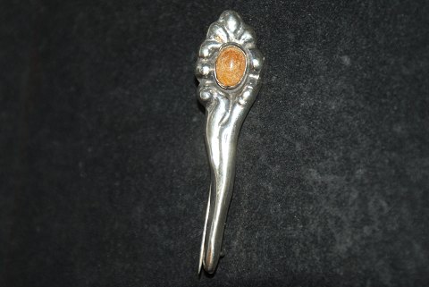 Art Nouveau Brooch in silver