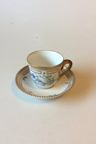 Royal Copenhagen Flora Danica Kaffekop og Underkop no. 3597 or new 072