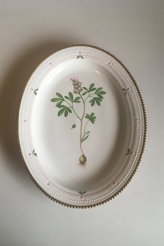 Royal Copenhagen Flora Danica Ovalt Serveringsfad No 735/3517