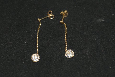 Earrings, 14 karat