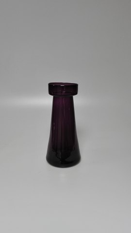 Violet farvet hyacintglas 1800-tallet