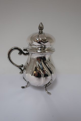 Senfglas mit Glaseinsatz
Silber (830)