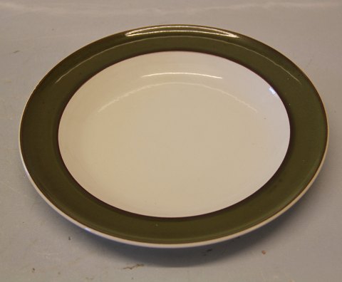 Timiana Aluminia Copenhagen Faience Green Magnus Stephensen 1958. 2892 Luncheon 
plate 21 cm