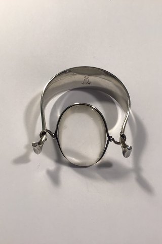 Georg Jensen Sterling Sølv Torun Armring med Rutil Quartz No 203