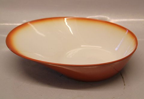 578 Ochre, serving bowl 20 cl. / 7.5 x 31 x 24  (1191578-21200) .  Ursula 
Dinnerware Royal Copenhagen Aluminia Faience 
