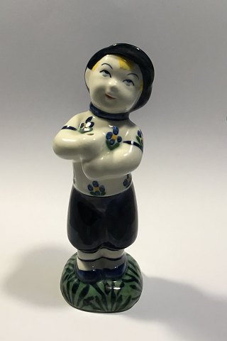 Aluminia Børnehjælpsfigur Lillebror fra 1942