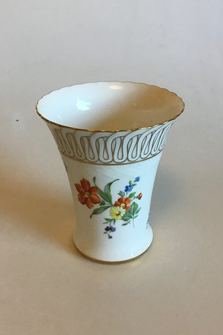 Bing & Grøndahl Saksisk Blomst, Hvid Vase No 186