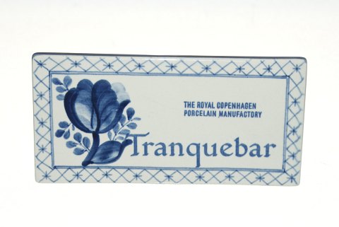 Tranquebar Dealer sign