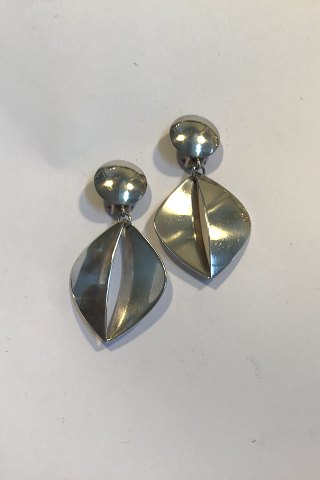 Georg Jensen Sterling Sølv Øreclips No 380B