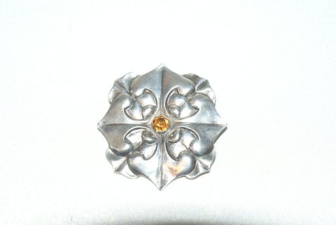 Elegant Broche i sølv