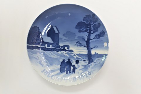 Bing & Grøndahl. Juleplatte 1926. Diameter 18 cm. (1 sortering)