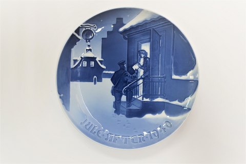 Bing & Grøndahl. Juleplatte 1940. Diameter 18 cm. (1 sortering)