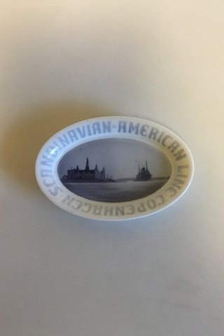 Royal Copenhagen Mindeskål Scandianvian American Line Copenhagen