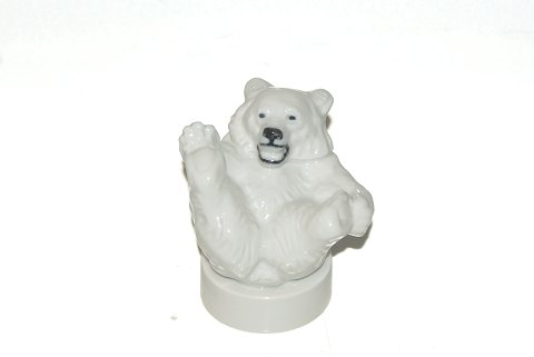 Royal Copenhagen Polar Bear on a pedestal
Designed by Knud Kyhn.