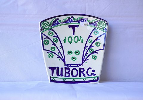 Aluminia  Tuborg Bryggeriplatte 1904