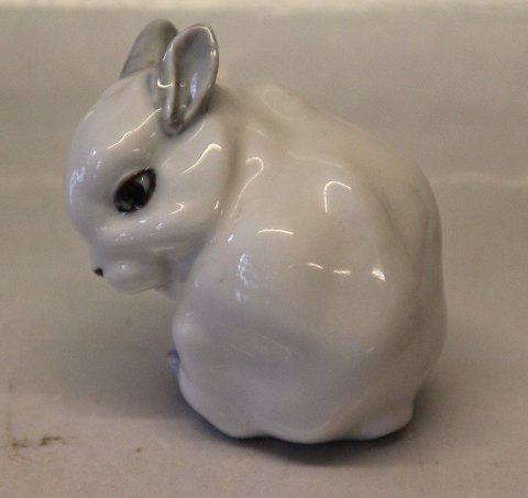 Royal Copenhagen 249 RC White Rabbit 8.5 x 8 cm Jeanne Grut like 22685
