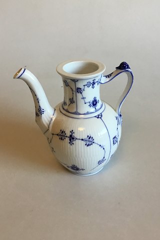 Royal Copenhagen Musselmalet Riflet Kaffekande uden låg No 48