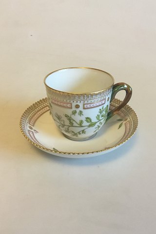 Royal Copenhagen Flora Danica Kaffekop og Underkop No 20/3597