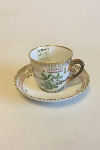 Royal Copenhagen Flora Danica Kaffekop og Underkop No 20/3597