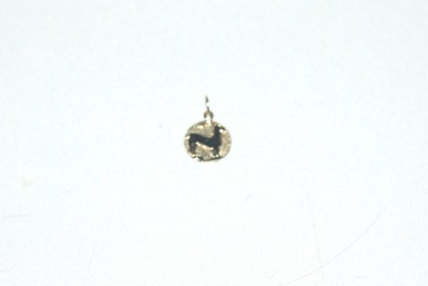 Gold pendant Capricorn in 14 carat gold