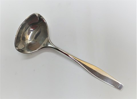 Hans Hansen. Silberbesteck . Sterling. Charlotte. Saucenlöffel . Länge 18 cm.