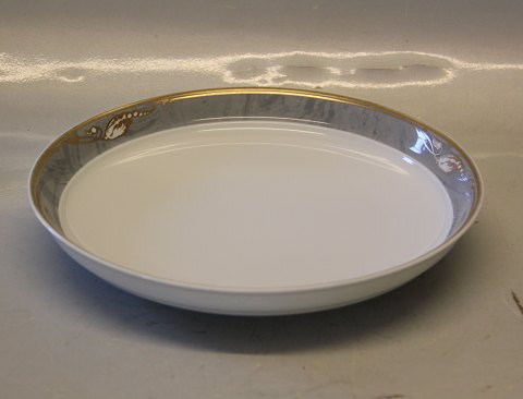 422 Cake dish 25 cm Royal Copenhagen  Grey Magnolia