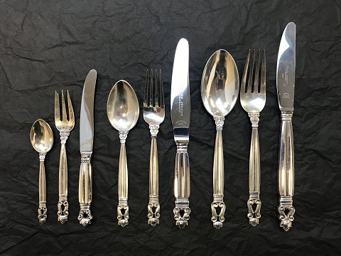 Sølvbestik
Georg Jensen 
Konge
12 Pers