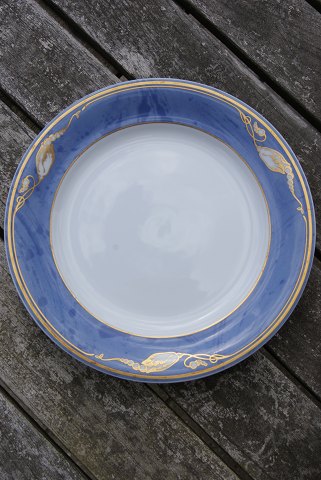 Magnolia Blue Danish porcelain, large cake plates 19cm