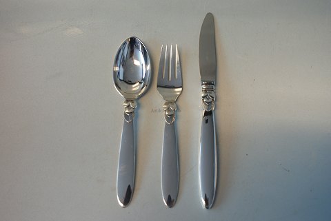 Cactus Lunch cutlery engraved KIM