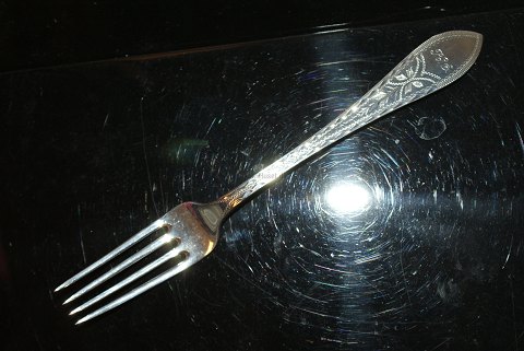 Lunch Fork Empire Silver With initials Engraved