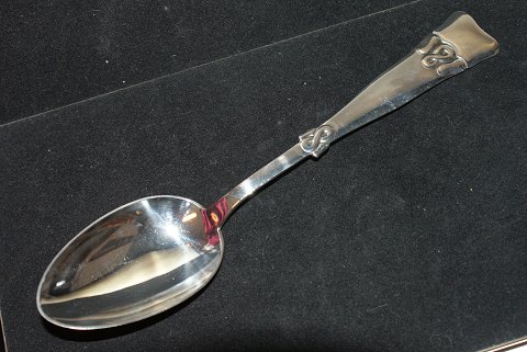 Dinner spoon Frederik d.VIII with engraved initials
