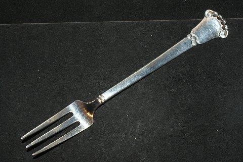 Lunch Fork Beaded silver cutleryKugleChr. Fogh silverLength 17.5 cm.SOLD