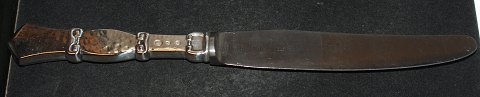 Dinner knife No. 200 (number 200) silver
Toxvärd, Early Eiler & Marløe Silver
Length 25 cm.