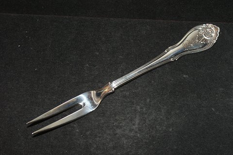 Laying Fork Rococo, Danish silver cutlery
W & S Sørensen, Horsens Silver
Length 16 cm.