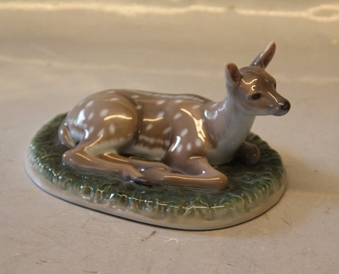 Royal Copenhagen 0466 RC Doe deer calf - Bambi 8 x 17 cm   Design    Nanna 
Broendum