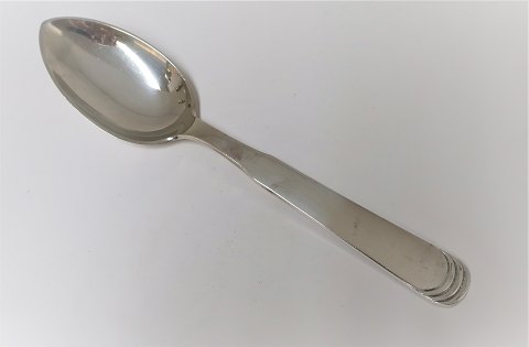 Hans Hansen. Silberbesteck (925). Arvesölv Nr. 15. Menüe Löffel. Länge 19,5 cm.