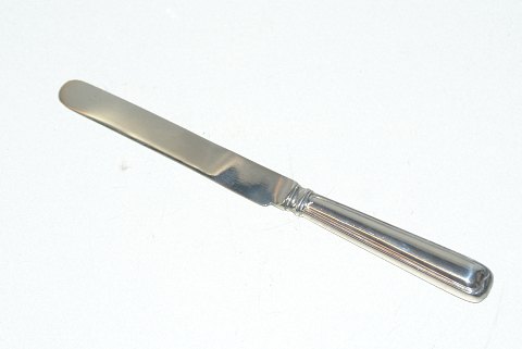 Bord kniv Klinge Sølv Gammel Riflet Sølv