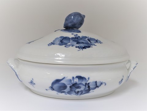 Royal Copenhagen. Blue Flower. Oval vegetable dish. Model 8054. Length 25 cm. (1 
quality)