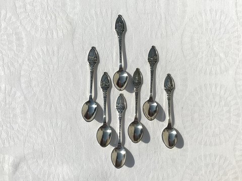 silver Plate
Teaspoons with Souvenir motifs
* 40, - DKK per piece