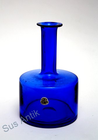 Flaskevase blå, Kastrup
