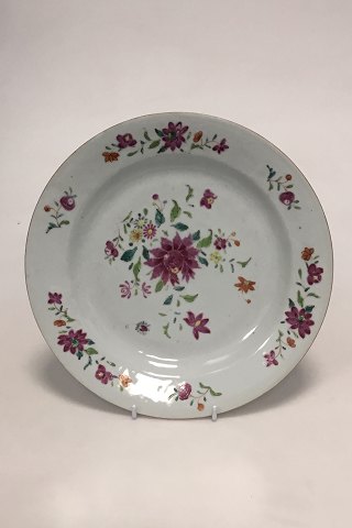 Kinesisk porcelæn Qianlong tallerken.